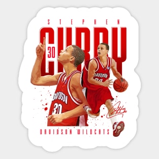 Steph Curry Davidson Sticker